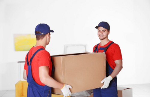 Facility safety inspection in a well-maintained storage space