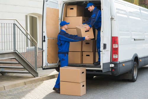 Local man and van service helping with a residential move in Swiss Cottage