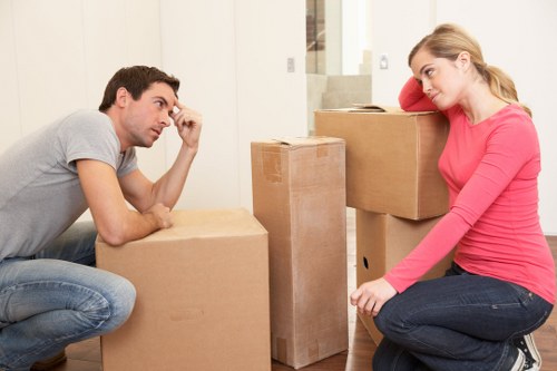 Secure temporary storage for household and business items