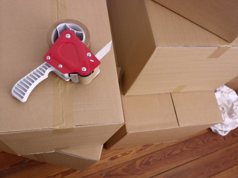 Furniture, boxes, and business items stored securely in Swiss Cottage